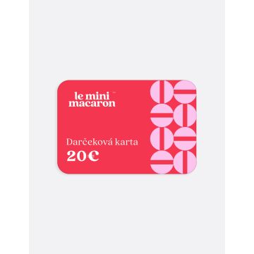Darčeková karta Le Mini Macaron
