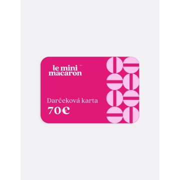 Darčeková karta Le Mini Macaron