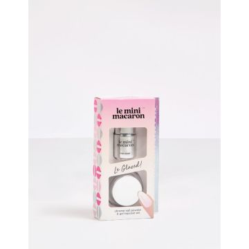 Chrómový set s práškom a topcoat Le Glazed