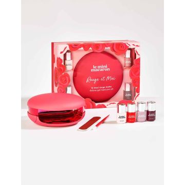 Luxusný set na gélovú manikúru "Rouge & Moi" limitovaná edícia
